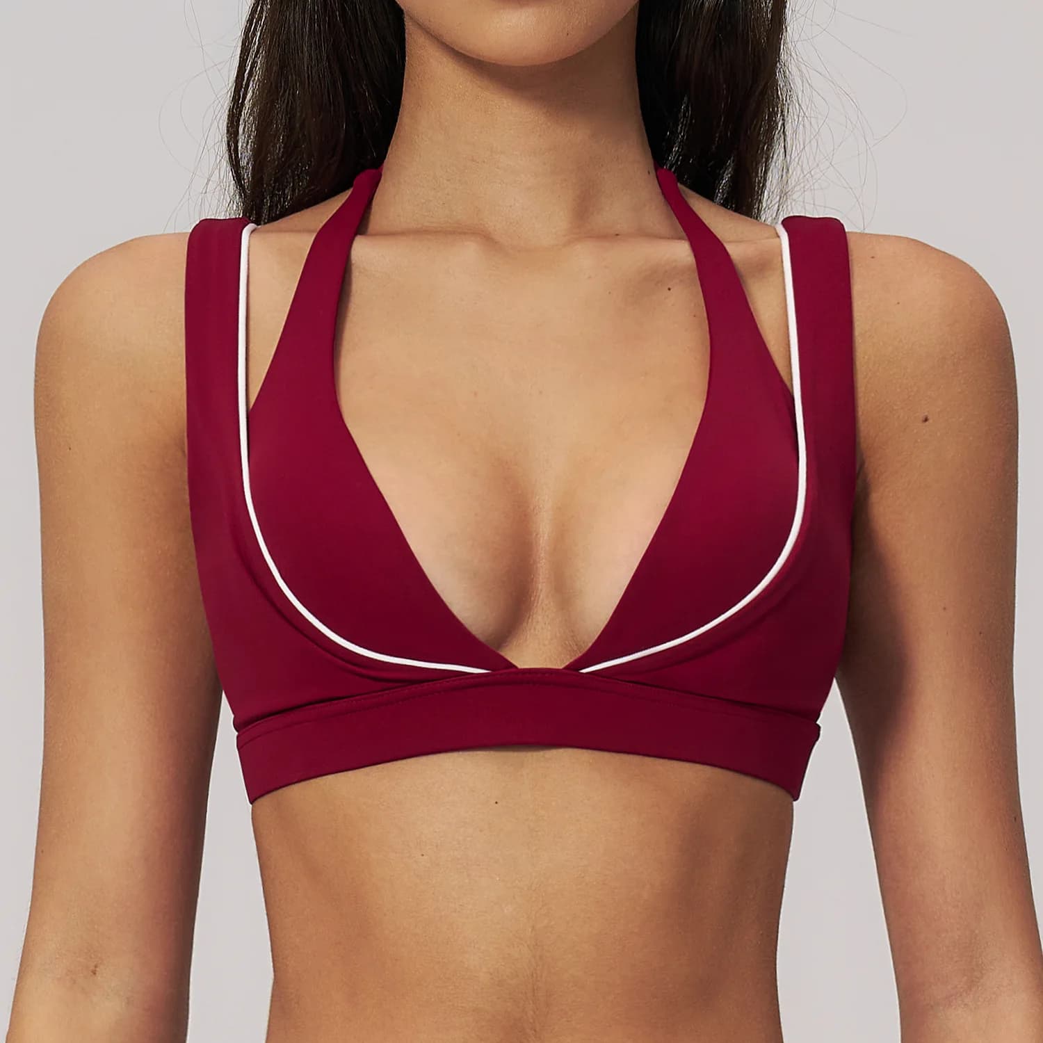 Reggiseno Sportivo da Donna per Yoga, Traspirante, Antiurto, per Palestra, Fitness, Push-up, Top per Yoga, Corsa e Attività Sportive