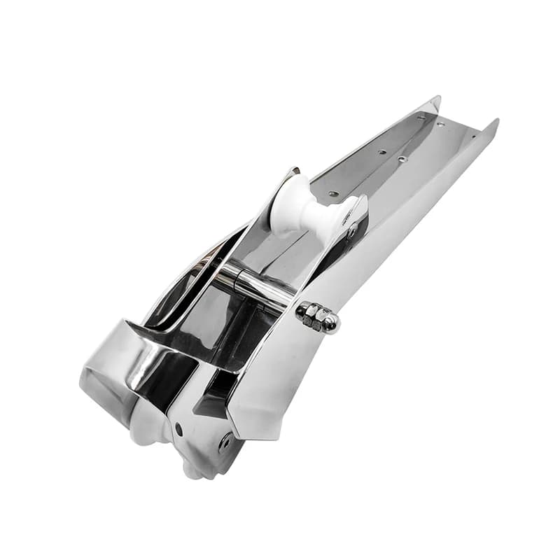 Boat Accessories 316 Stainless Steel High Polished Marine Anchor Bow Rollers for Marine Yacht