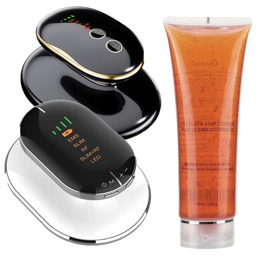 Macchina per Dimagrimento EMS RF a Radiofrequenza, Dispositivo Modellante per il Corpo, Brucia Grassi, Luce LED, Perdita di Peso, Anti-Cellulite, Fitness
