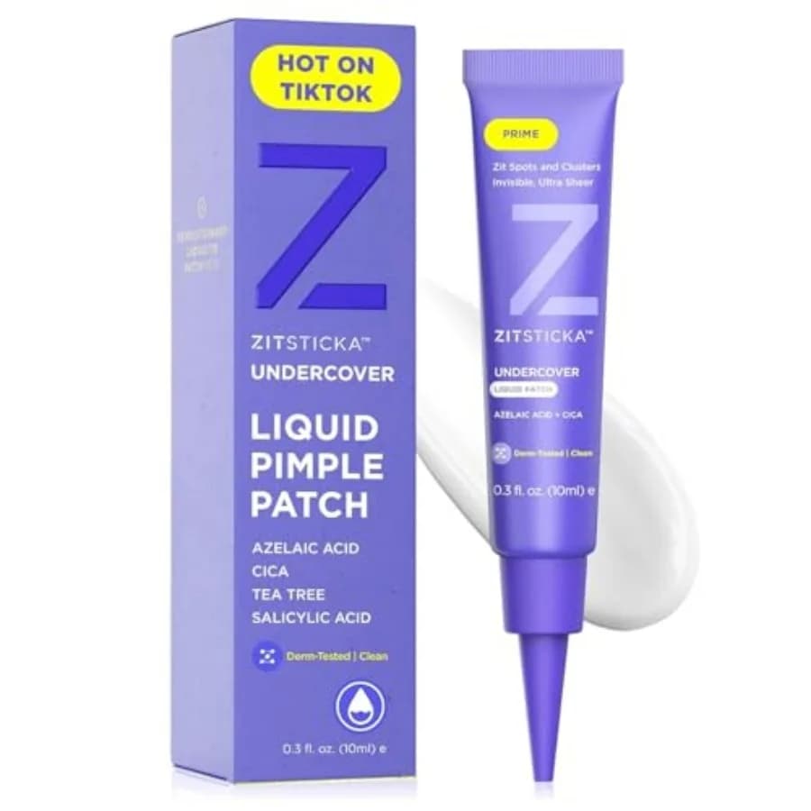 Liquid Pimple Patch - Invisible Pimple Patches for Face, Pimple Cream, Salicylic Acid Spot Cover For Face, Liquid Pimple Patch