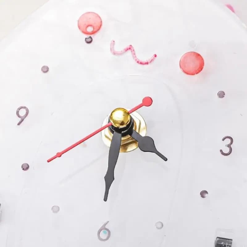 Creative Cats Themed Silicone Mould For Making Decorative Pendulum Clocks C71A
