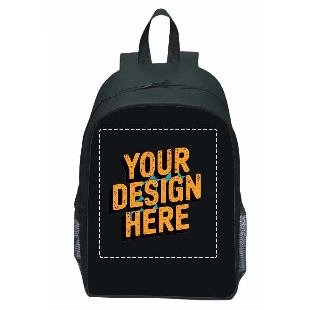 Personalizza la tua foto Logo Messaggio Zaini Uomo Donna Bookbag casual per borse di design fai-da-te per la scuola universitaria