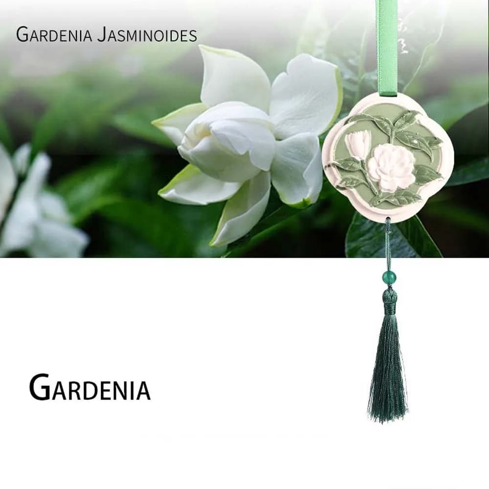 Car scented pendant Osmanthus Gardenia Osmanthus Perfume Gesso Gifts for Parents and Friends