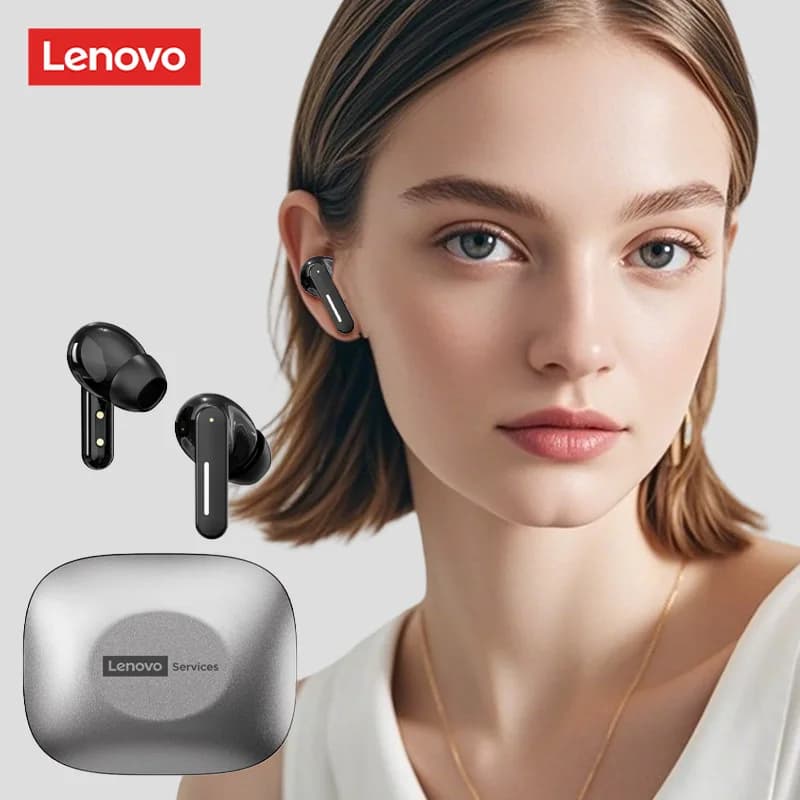 2026 Lenovo Originale LE209 Auricolari Wireless TWS Bluetooth 6.0 In Ear Auricolari Batteria a Lunga Durata Auricolari Microfono Stereo ENC Rumore