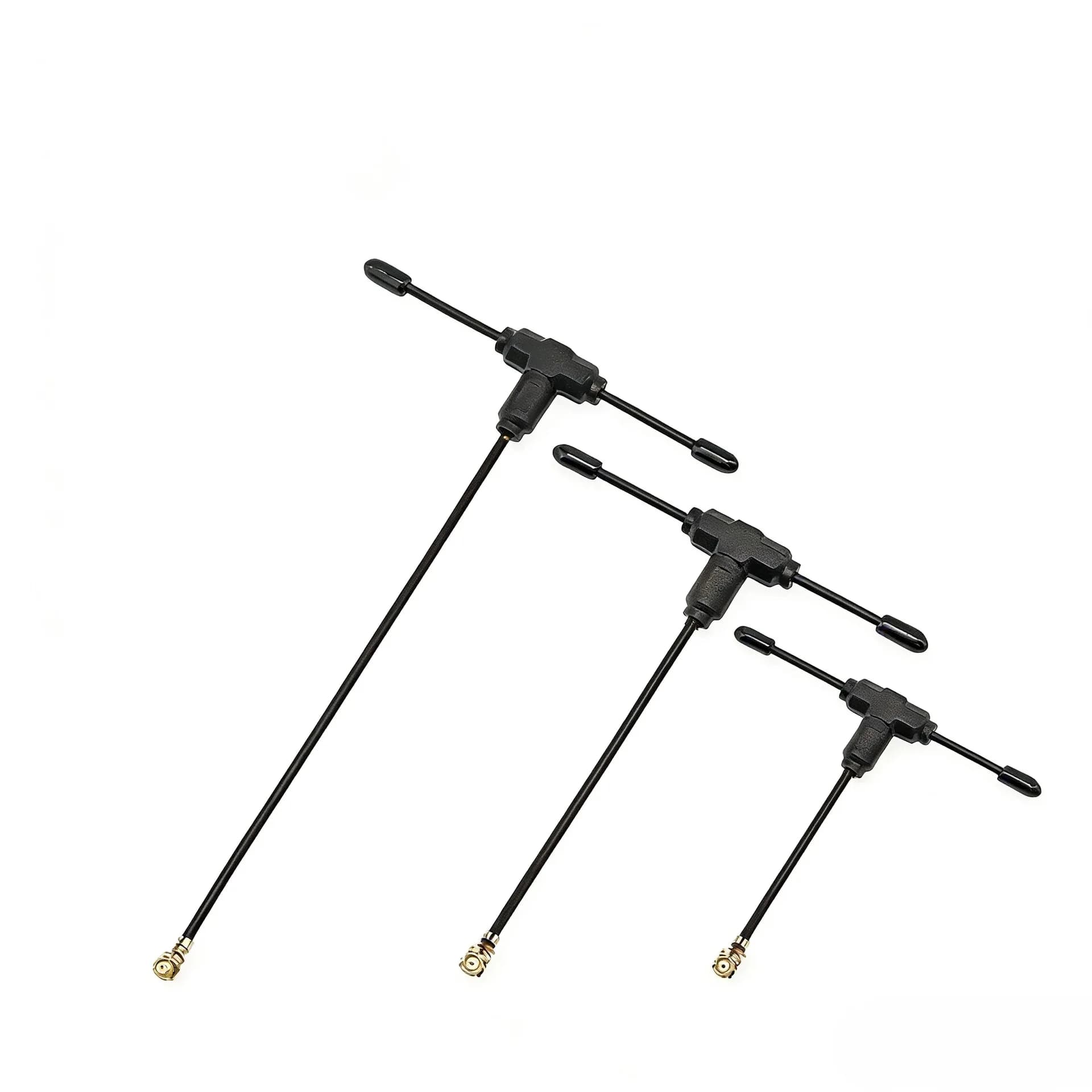 Antenna Omnidirezionale Micro ad Alto Guadagno Tipo T 2.4G per Ricevitore ELRS 2.4GHz, Antenna per Ricevitore Drone FPV RC