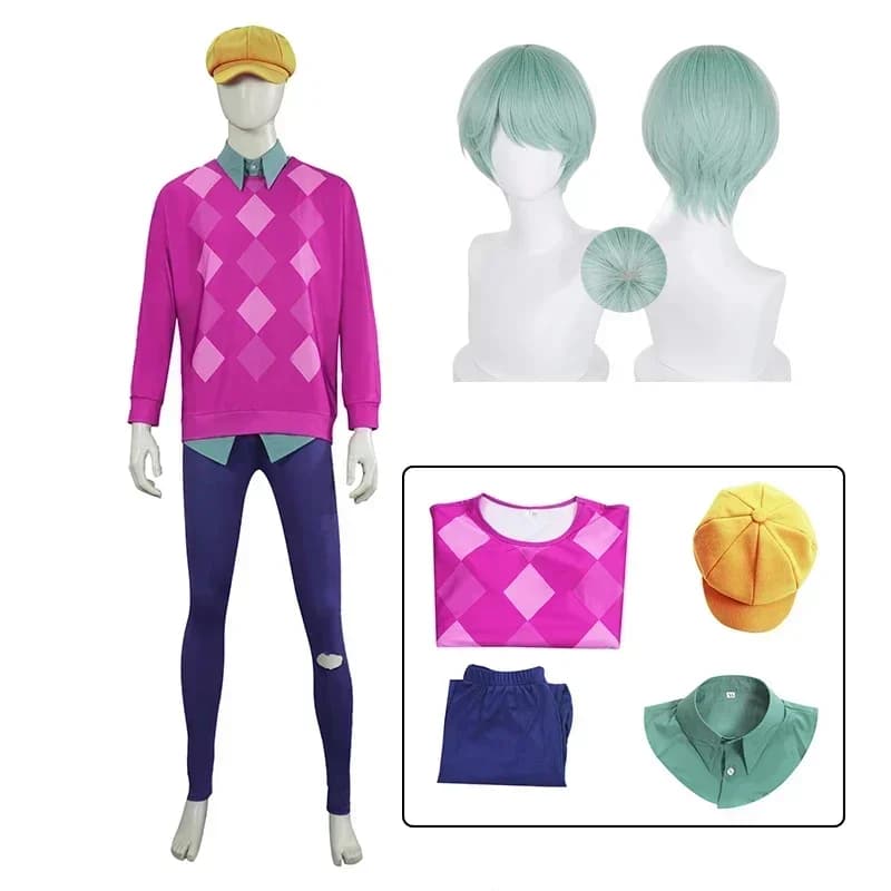 Halloween 2025 KPop Saja Boys Baby Cosplay Costume Bao Bao Wig Men Halloween Carnival Role Party Dress Adult Dress