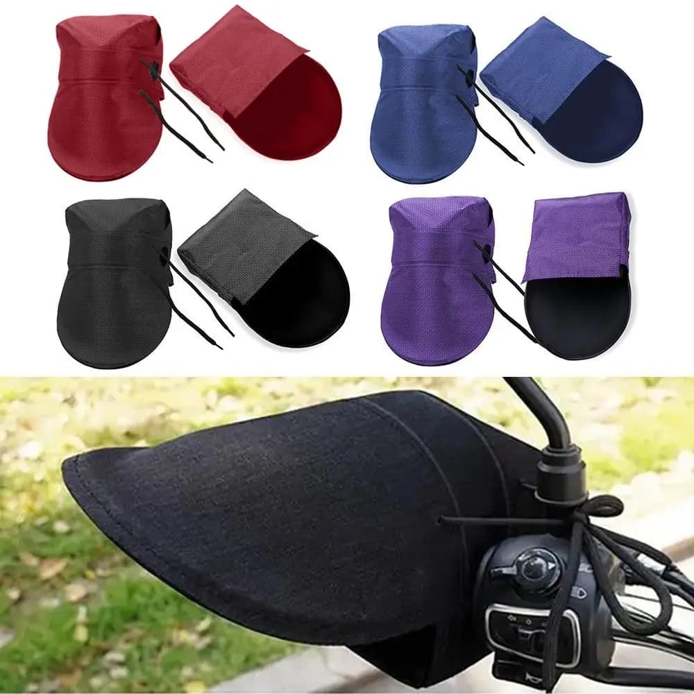 Solar Protection Gloves for Electric Vehicle Summer Scooter Gloves for Motorcycle Handlebar Protections For Hands Breathable Sunset