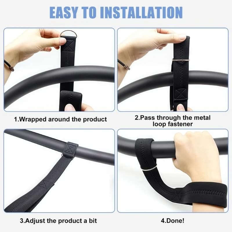 02DE 2pcs Heavy Duty Baby Carriers Wrist Strap Breathable Material Slip Resistant