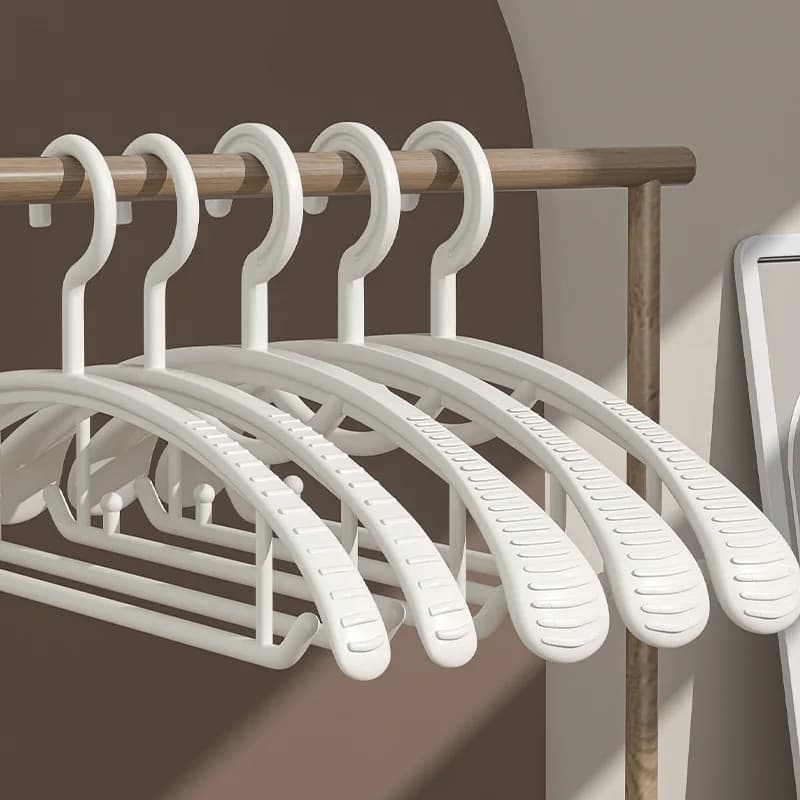 10 pieces hangers large shoulder clothes hangers anti-slip clothes hangers for closet clothes hangers for pants hangers clothes rack