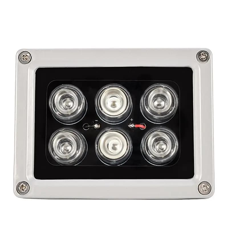 80m CCTV LEDS 6PCS IR Light CCTV Fill Leds Illuminator Infrared Lamp IP66 850nm Waterproof Night Vision for CCTV camera