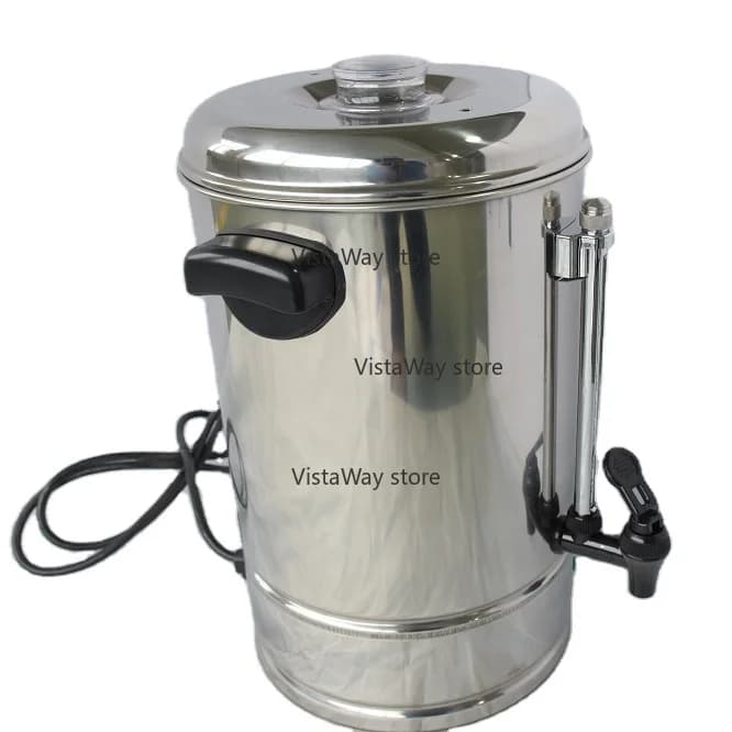 Electric Coffee Maker with Buffet Equipment for Serving Milk and Water