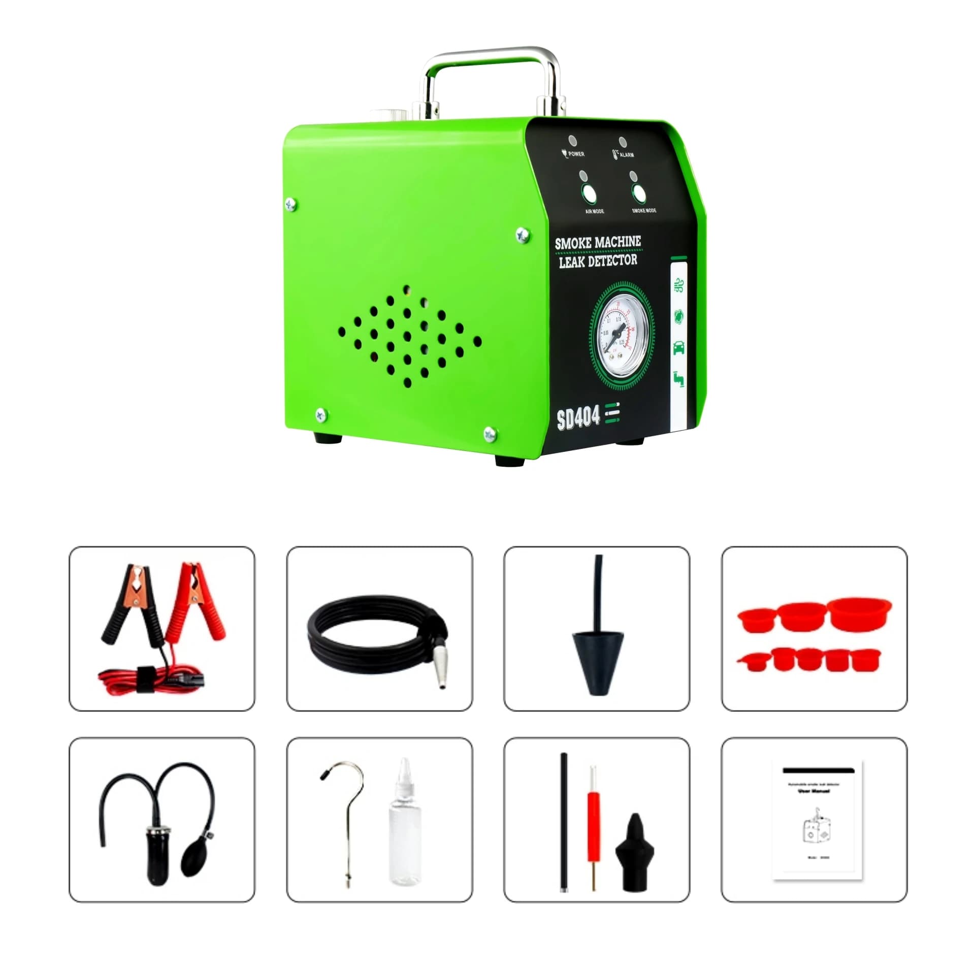 SD404 12V Automotive Smoke Inspection Machine Car Smoke Leak Detector Diagnostic Smoke Detector Electronic Circuit