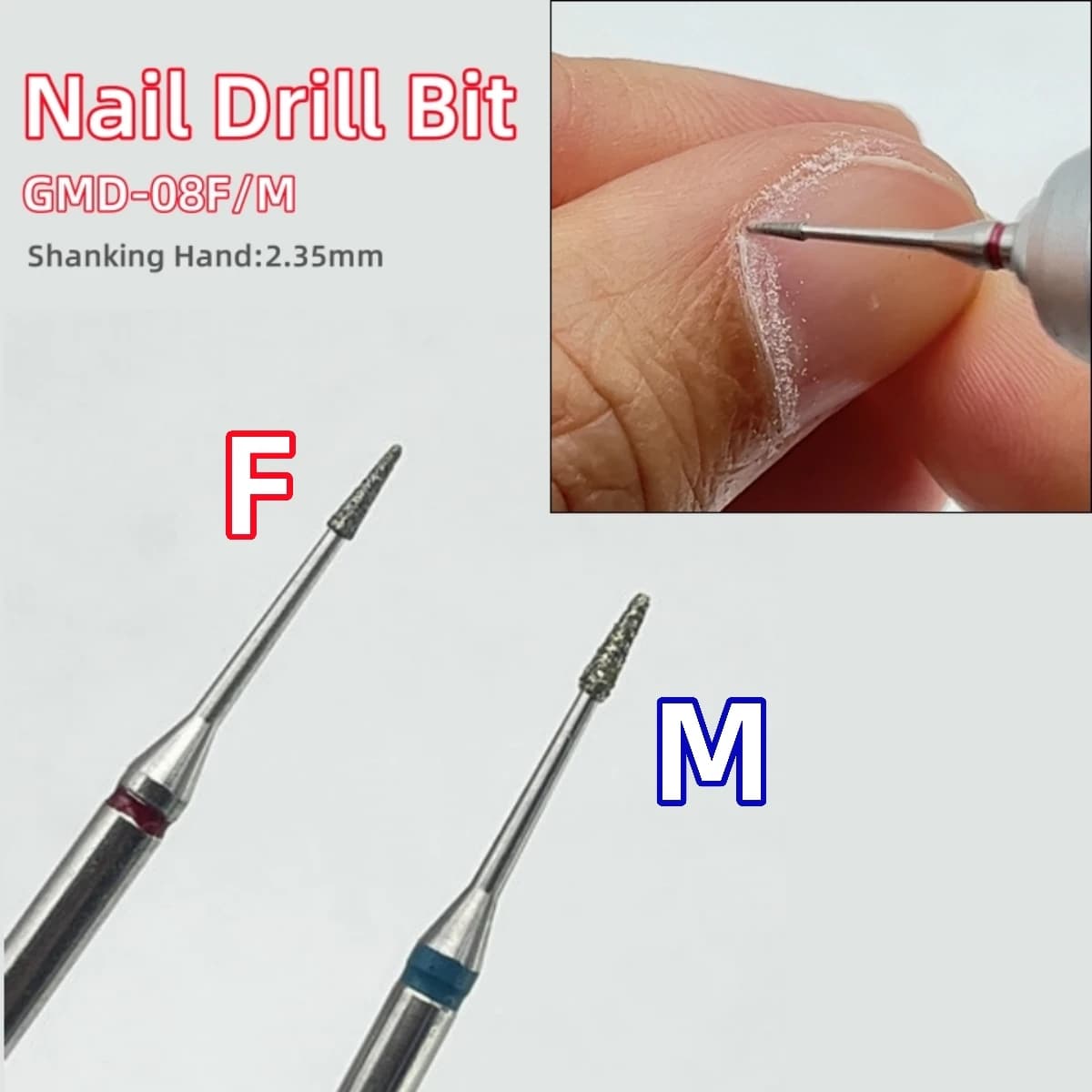 1/2 pieces set nail tips manicure diamantate professional tools for pedicure manicure for removal polishing gel and exfoliating tip for dead skin