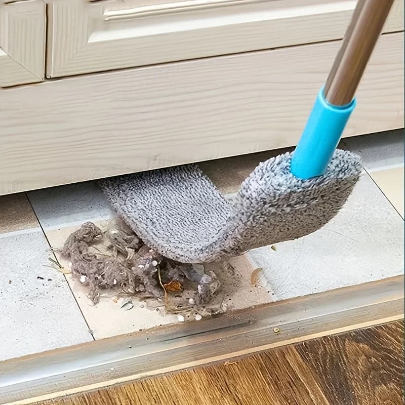 Spazzola Estensibile per Pulizia Sotto il Letto, Morbida e Resistente, per Divani, Mobili e Pavimenti, Strumento Multiuso