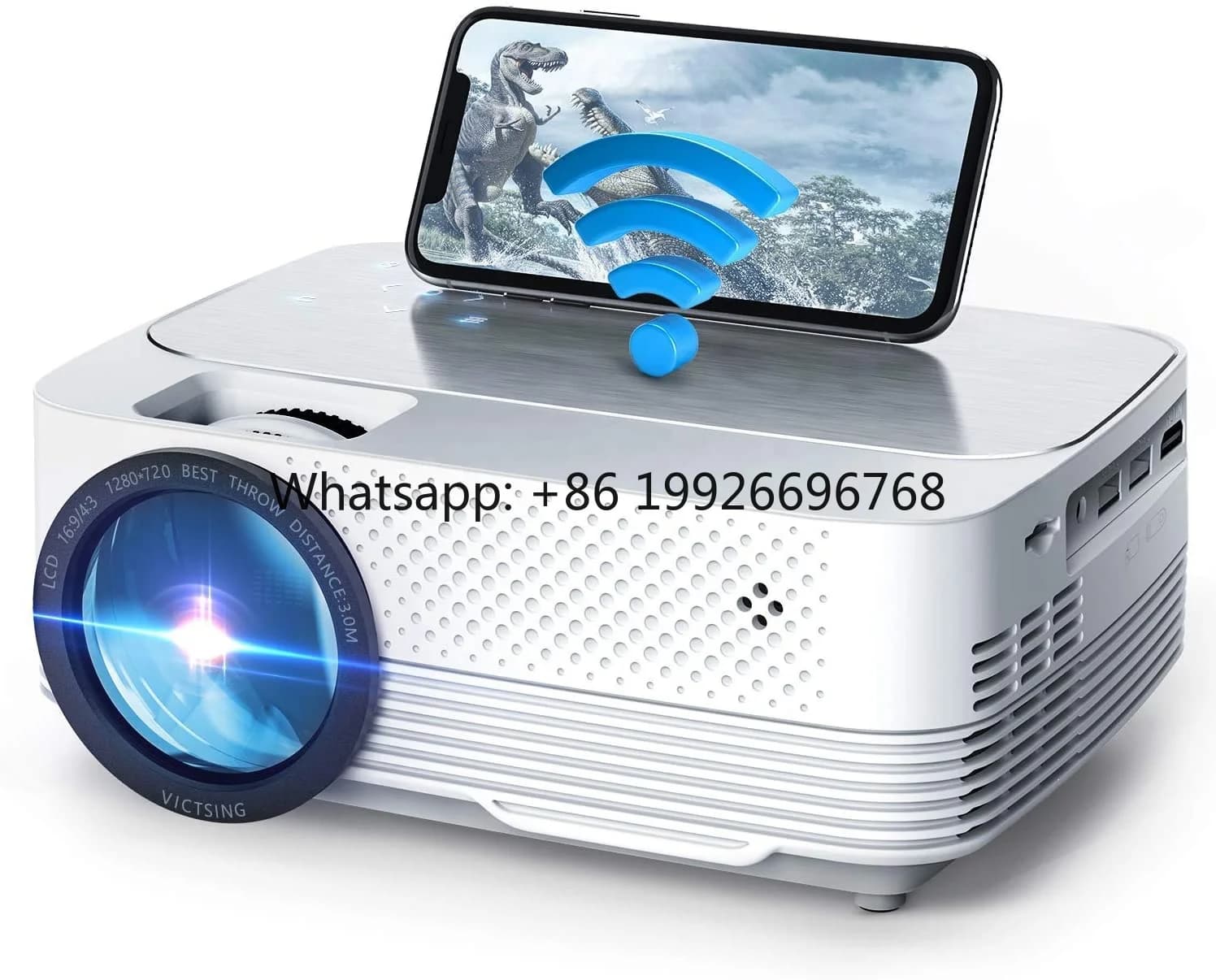 OEM ODM Factory's Top Mini HD Projector 720P Full HD LED LCD Video Home Theater Projector and High Quality
