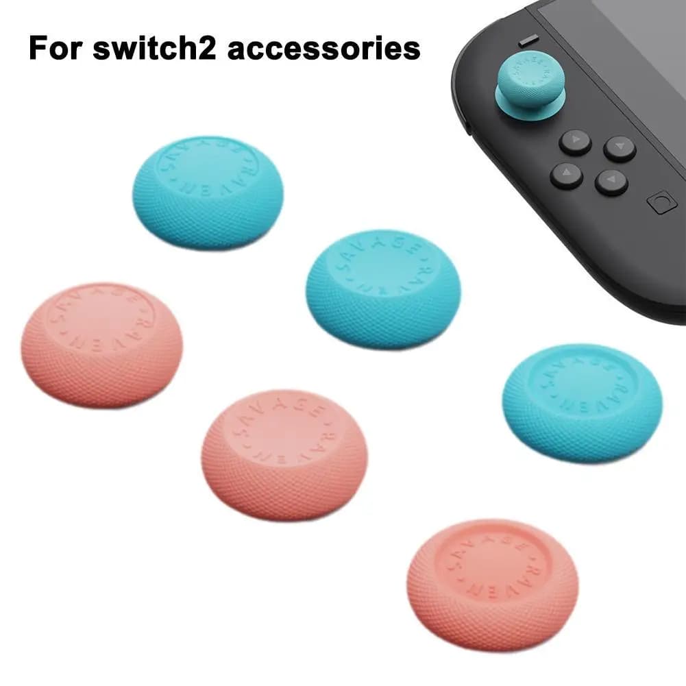Per Nintendo Switch 2 NS2 Skull & Co. JoyCon Thumb Grip Set Joystick Cap Thumbstick Cover Accessori di gioco
