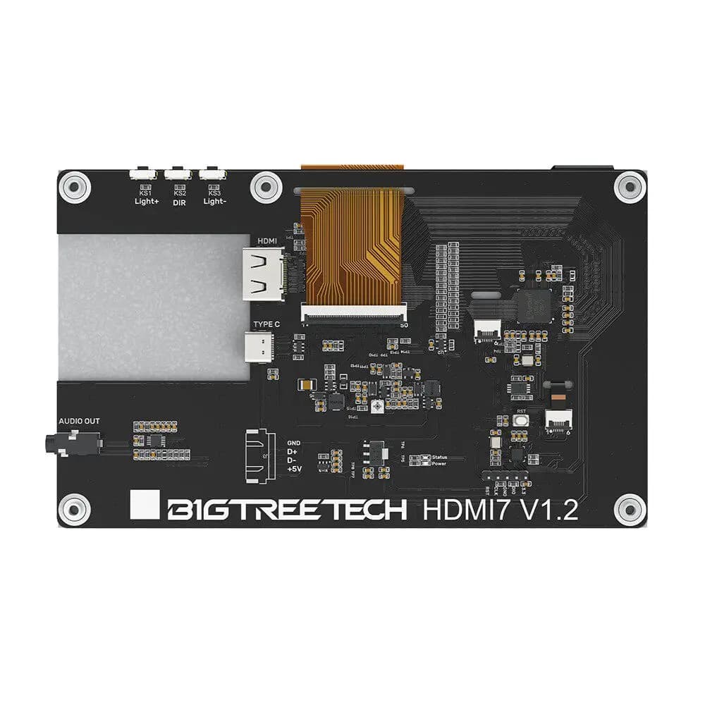 Schermo per Stampante 3D BIGTREETECH HDMI5, Piccolo Display IPS Touch HDMI7 per Raspberry Pi, Accessori Fai-da-Te