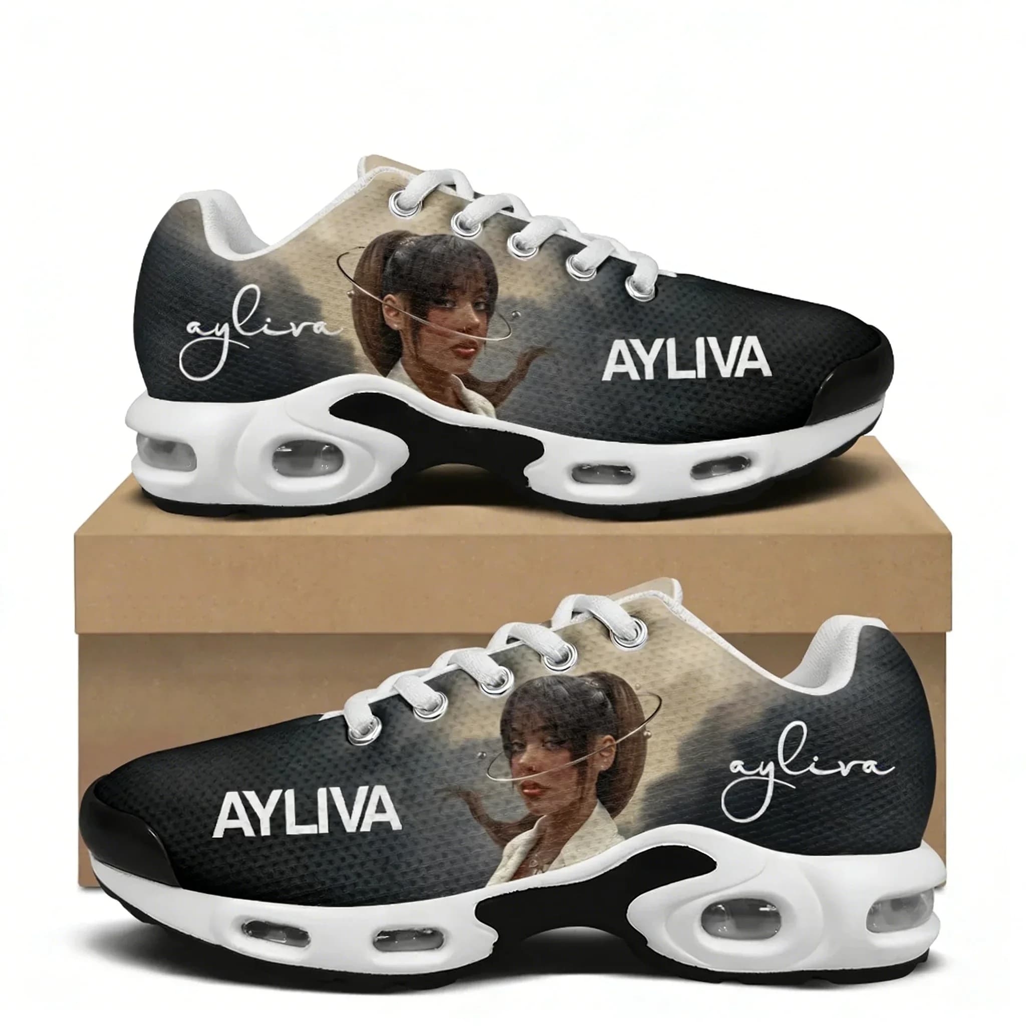 Ayliva German Music Singer Air Cushion Sneakers Scarpe da trekking e corsa da uomo e da donna Scarpe da alpinismo Scarpe personalizzate