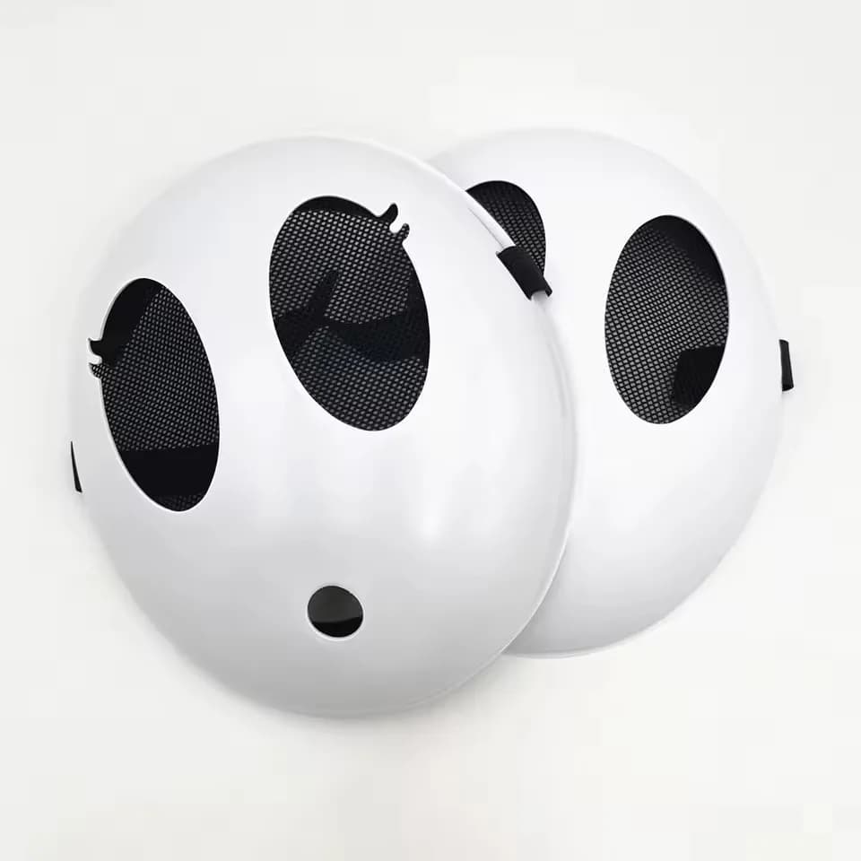 Super Luigi Bros Shy Guy mask for Halloween, Cosplay Unisex for Kids and Adults, Integral Masks, Mask Accessories