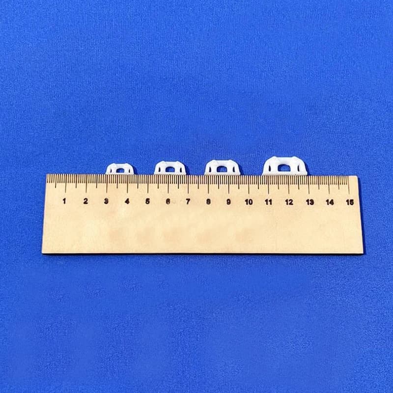10PCS RC simulazione barca resina corda cuneo raccolta filo Pick Up ganci lunghezza 14/16/18/22mm assemblaggio fai da te gancio guida passacavo