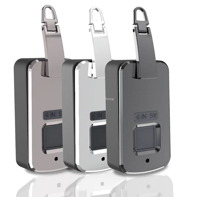 Piccolo bagaglio incorporato lucchetto per impronte digitali uomo donna borsa a tracolla borsa da viaggio Smart Lock ricarica USB Standby Super lungo