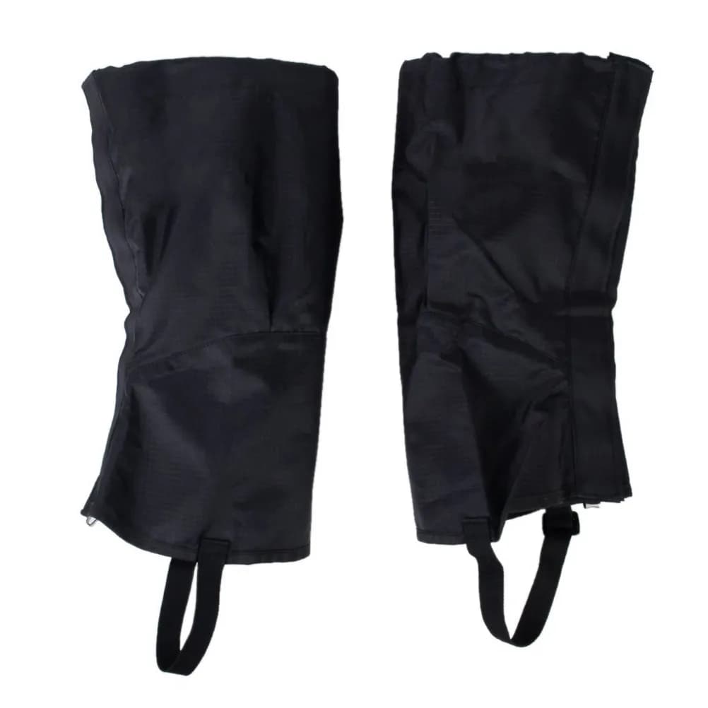 Ghette Impermeabili e Traspiranti Unisex per Neve, Taglia L, Nere, per Sci, Escursionismo, Arrampicata, Copriscarpe Antivento