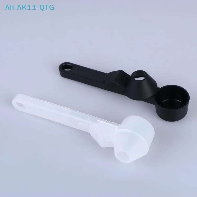 Hot Sliding Leakproof Coffee Scoop Reusable Protein Powder Spoon Funnel For Milk Supplements Portable Home Kitchen Gadgets