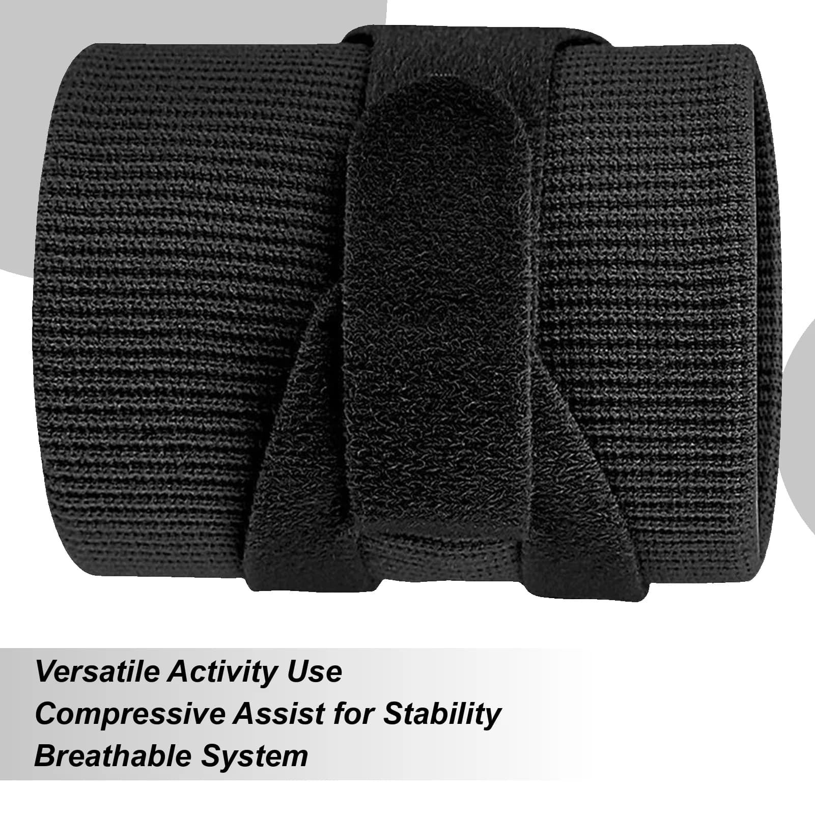 Bretelle da polso sportive Supporto a forma di U Cinghia regolata Tutore da polso a compressione traspirante Cinturino regolabile per allenamento in palestra Yoga
