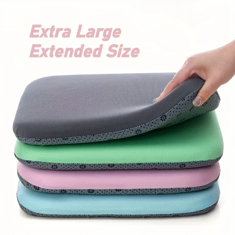 Ergonomic Memory Foam Seat Cushion Car Slow Rebound Anti-Flatten Cushion Ideal for Office Chairs, Office Chair Accessory