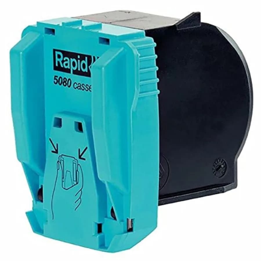 Cartuccia di ricarica per graffette R per la cucitura con la graffatrice elettrica 5080e, include 5000 graffette 20993700