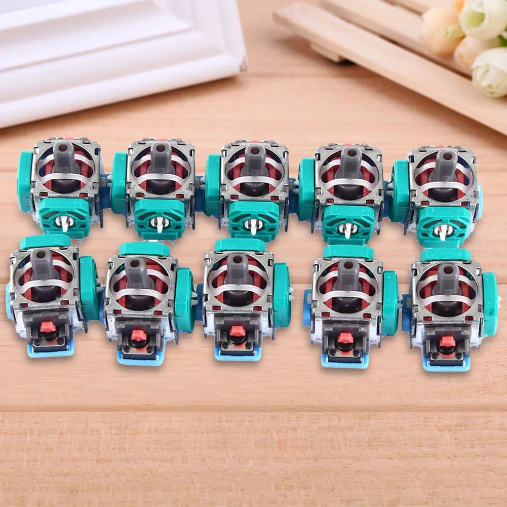 10 pz 3D Joystick Analogico Modulo Sensore Potenziometro Thumb Stick di Ricambio per PlayStation PS5/PS4/Xbox 360 Gamepad Controller