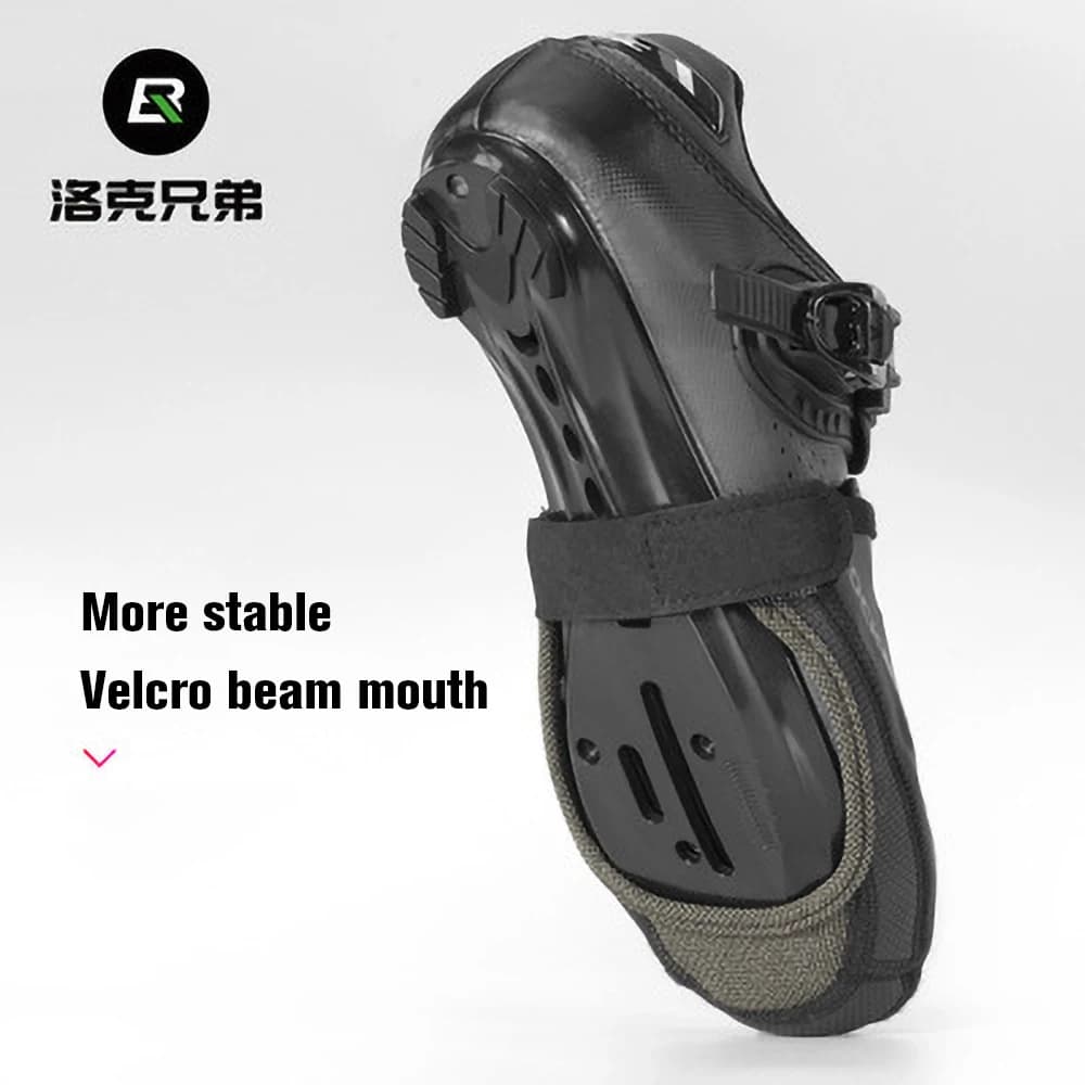ROCKBROS Half Palm Cycling Shoe Cover Bicycle Mountain Road Bike Waterproof Half Palm Shoe Cover Men's Cycling Equipment