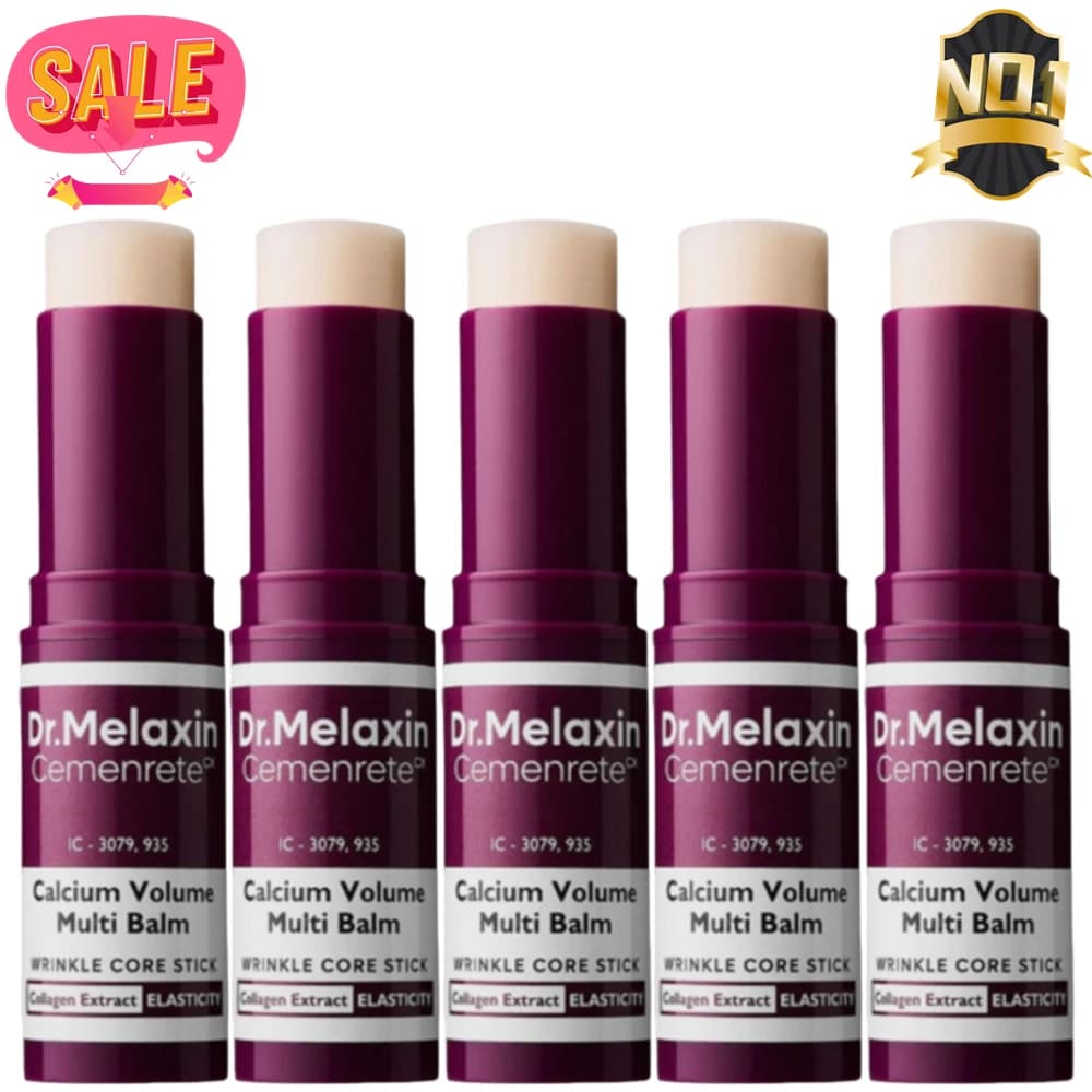 Cemenrete Calcium Volume Multi Balm Stick Firming Remove Dark Circle Anti-Wrinkle Care Collagen Infused Moisturizer Facial Cream