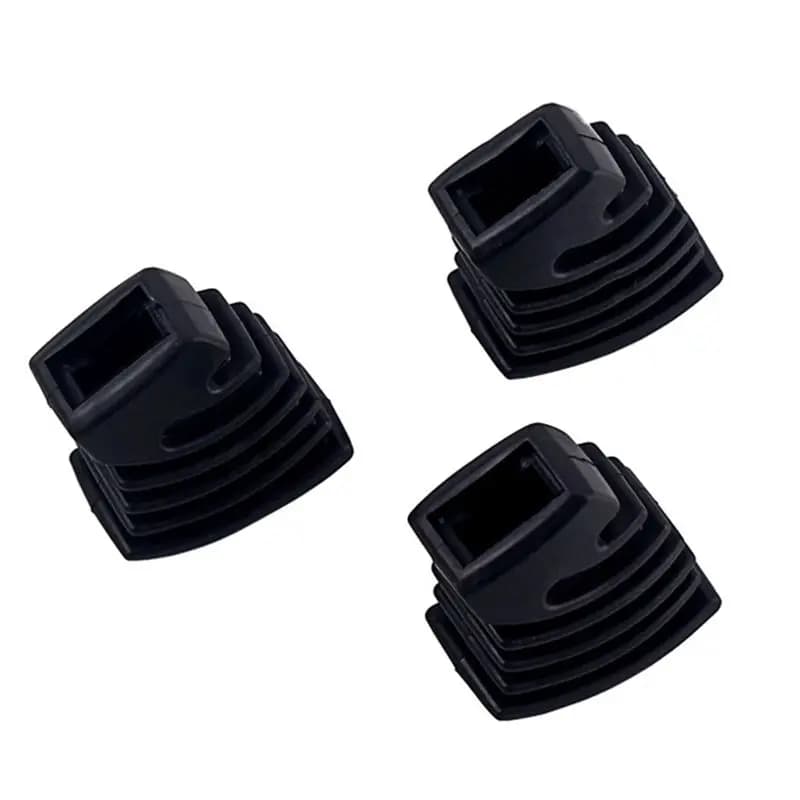Coprigambe per Sgabello Batteria ABME, 3 Pezzi, Accessori per Batteria, Cuscinetti in Gomma, Tappetini di Ricambio per Supporto Rullante/Tripode