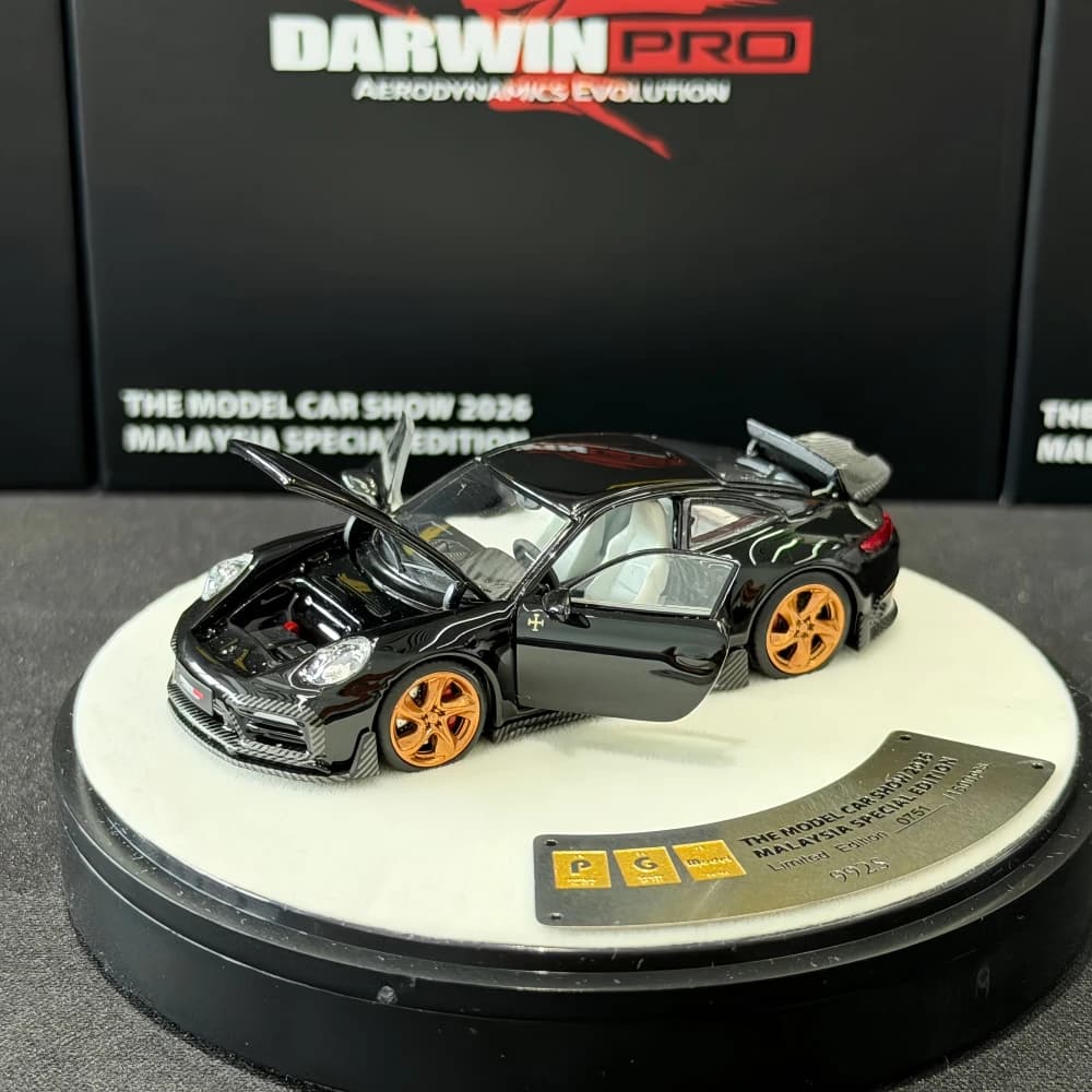 PGM 1/64 Chopin 992S DARWIN PRO Matte Black Display Simulation Collection
