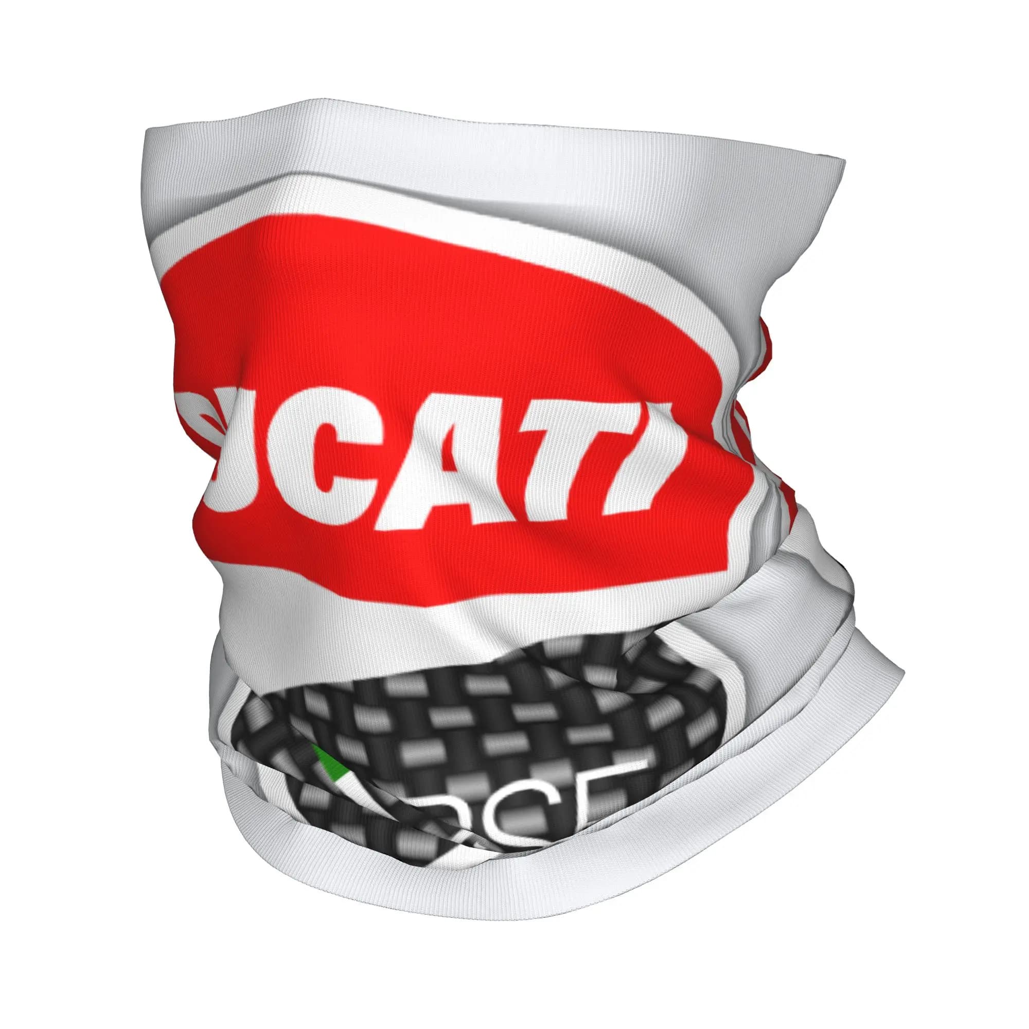 Custom Racing Sprot Ducatis Bandana Neck Gaiter Windproof Face Scarf Cover Men Women Motorcycle Headwear Tube Balaclava