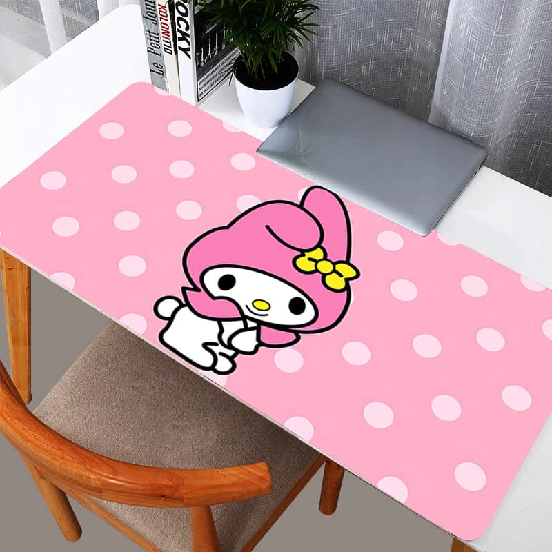 My Melody mouse pad, durable gaming accessories, PC desk mat, XXL large mat for keyboard, tablet and mouse