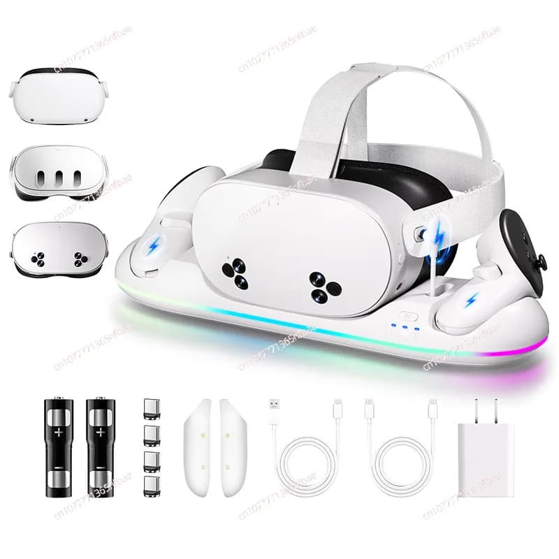New Quick Charging Magnetic Support for VR Visors, Charging Station, VR Games Accessories