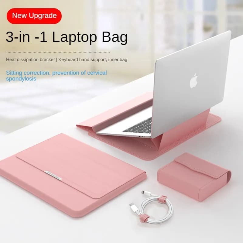 Borsa per Laptop borsa multifunzionale per 11 12 13 15 16 pollici Macbook Air/Pro Huawei borsa per Laptop originale custodia protettiva in PU