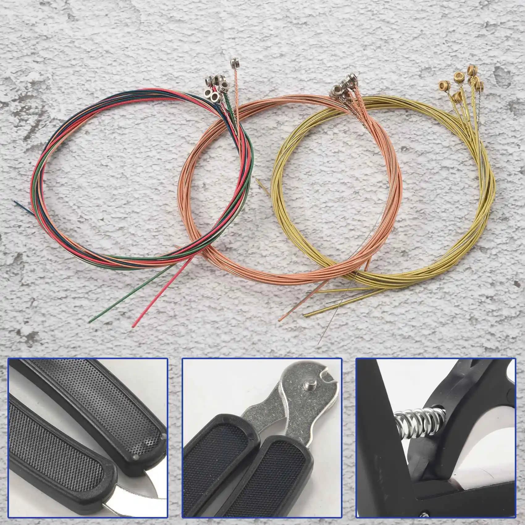 T34C 34 PCS Guitar Accessories Kit Including Guitar Picks,Capo,Acoustic Guitar Strings,3 in 1String Winder,Bridge Pins,6 String
