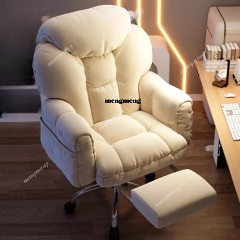 X Lazy Fancy Sedia da ufficio reclinabile Schienale per computer Sedia da gioco di design Camera da letto di casa Cadeira Para Escritorio Mobili carini