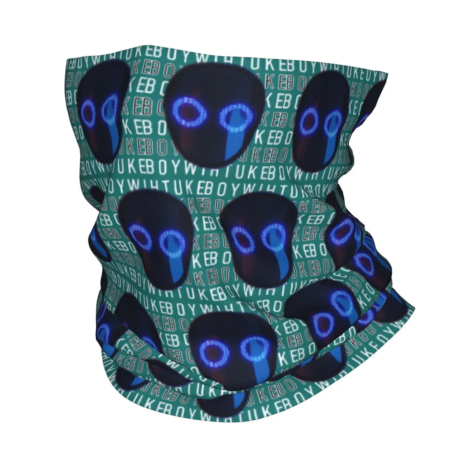Boywithuke Face, Boywithuke Music Bandana Copricollo Maschera avvolgente Sciarpa Copricapo multifunzione Corsa unisex adulto antivento