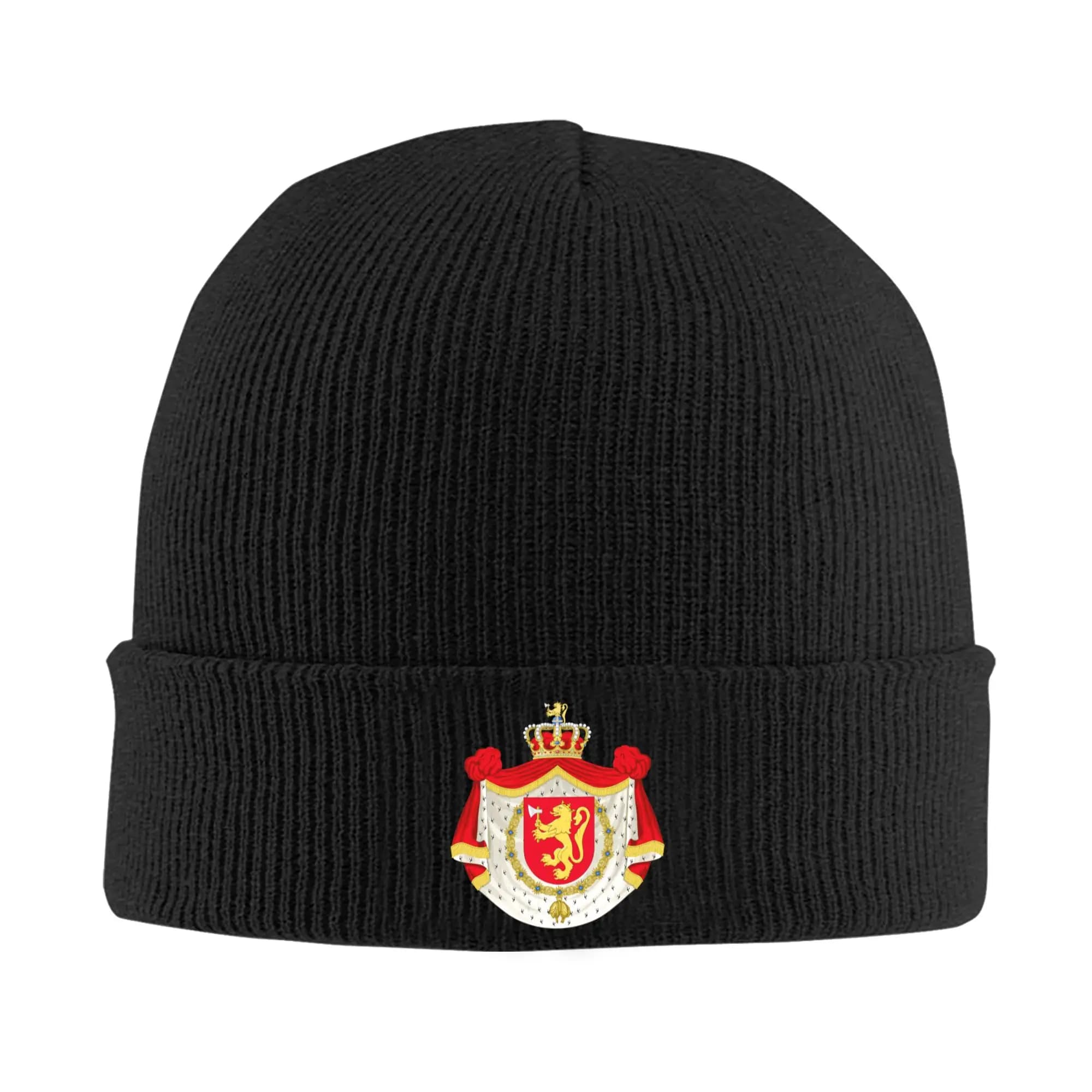 Berretti with Norway Coats, Hip Hop Winter Hats for Men and Women, Unisex Knit Hat with Norwegian Flag