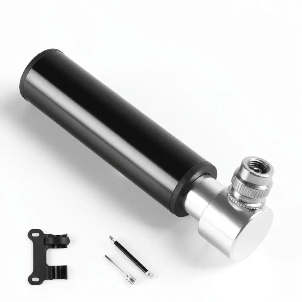 Compact Bicycle Hand Pump Aluminum Alloy Air Inflator Cycling Accessory For Road Mountain Bike Presta Schrader Valve