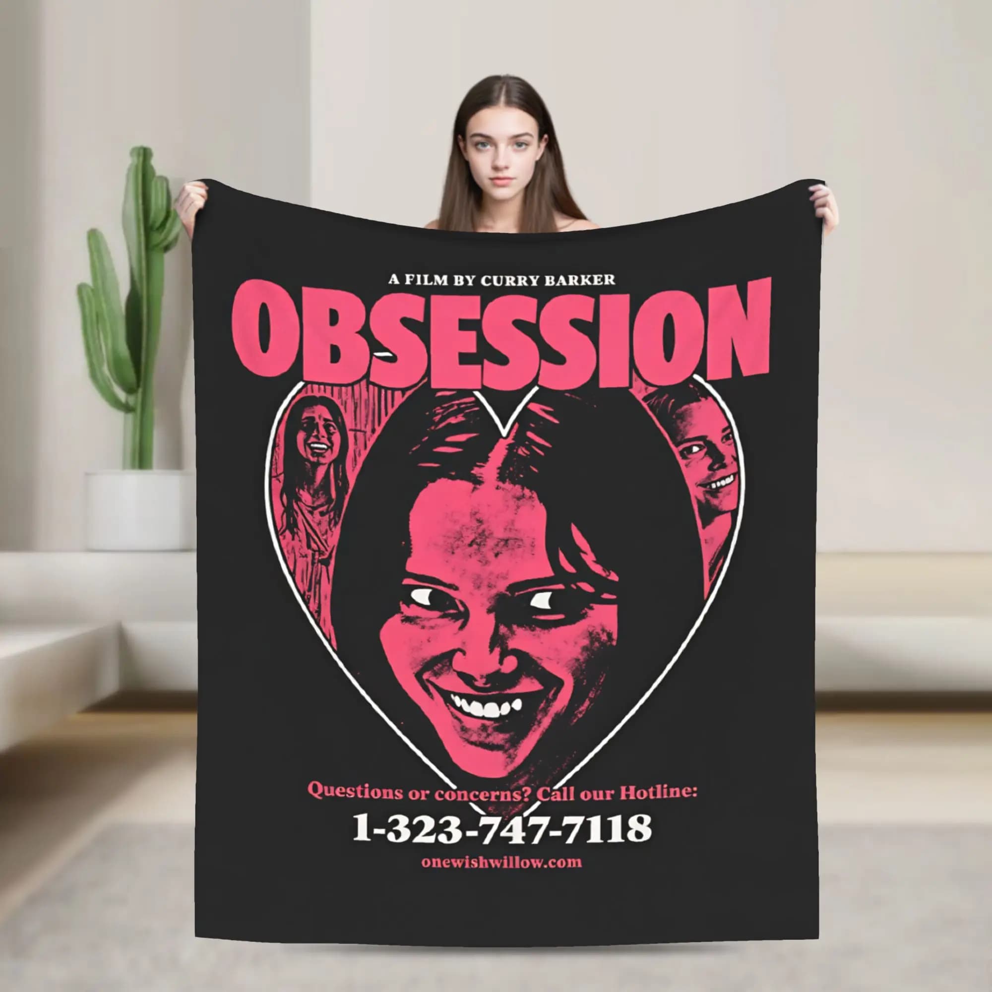 obsession Blankets Quality Super Soft Throw Blanket Autumn Decorative Outdoor Funny Bedspread