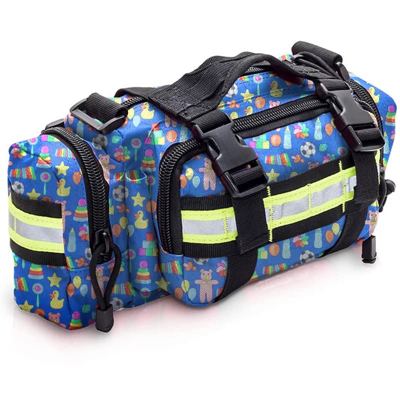 SAFETYMED Primo risponditore Paramedico Primo soccorso Marsupio per traumi Solo borsa di emergenza