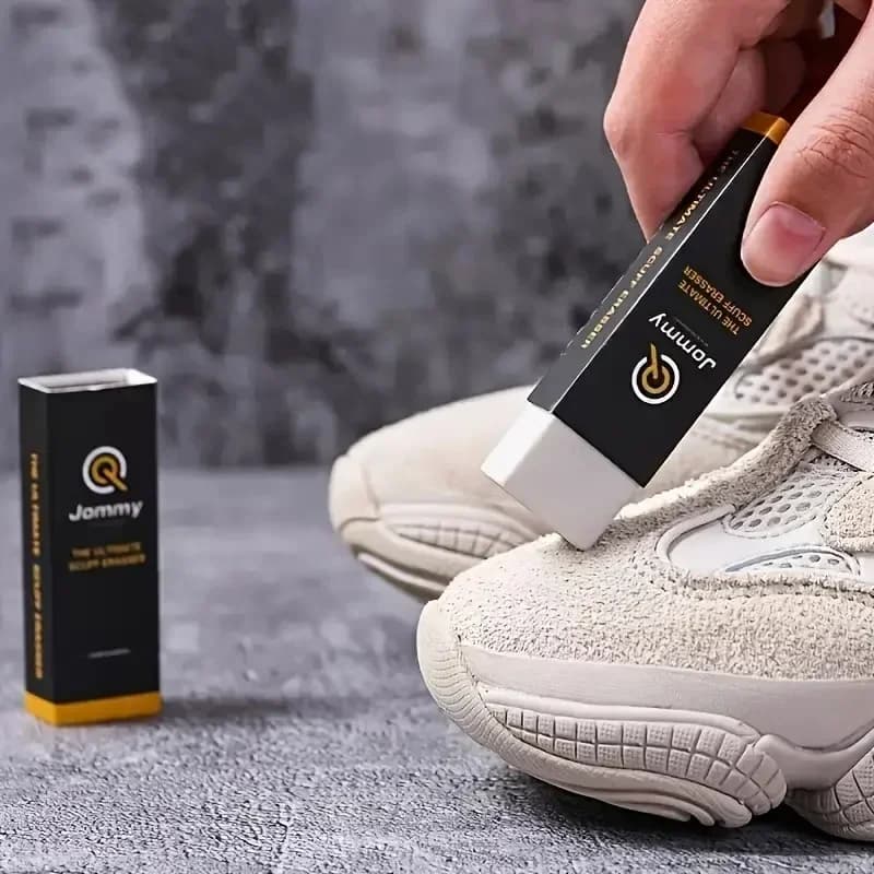 Gomma Spazzola per scarpe bianca Decontaminazione Pulizia Gomma Detergente per scarpe e stivali per tessuti in pelle opaca e strumenti per la cura della gomma