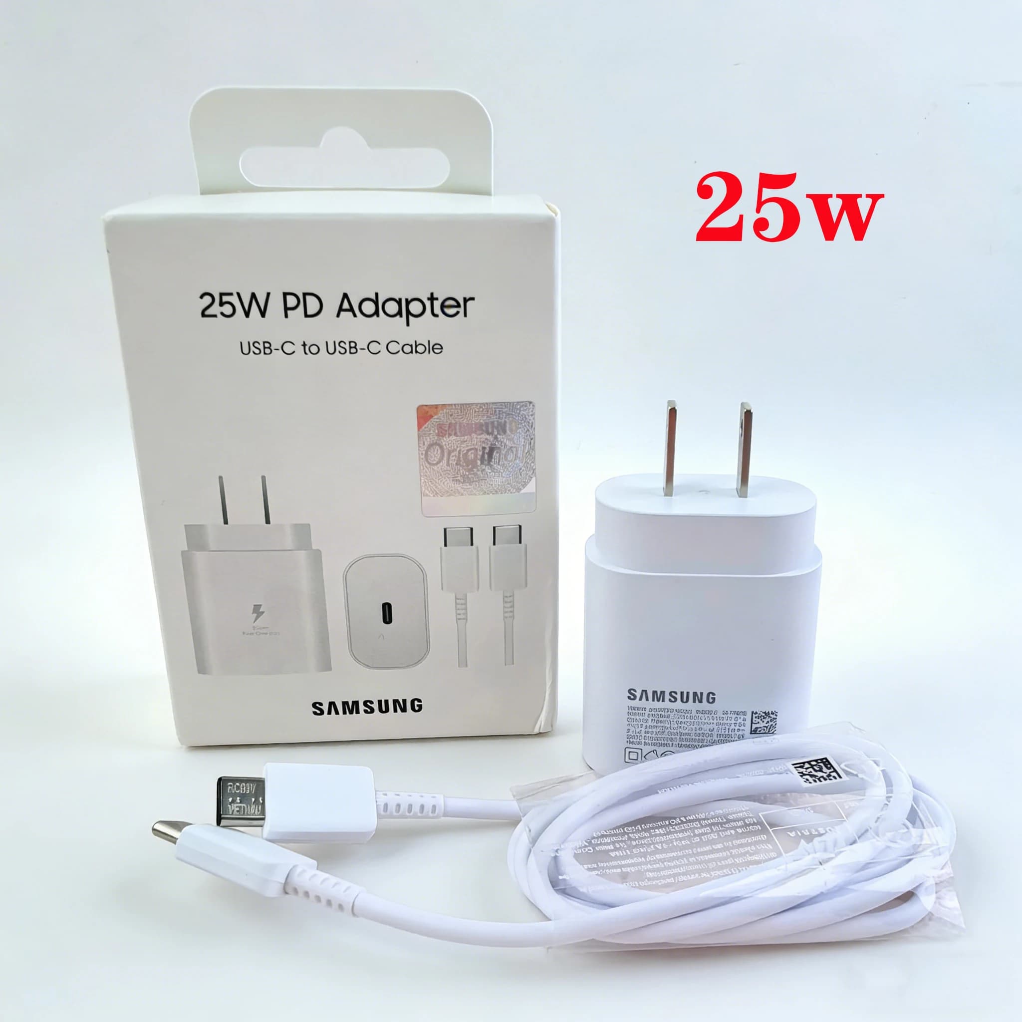 Caricabatterie Rapido Samsung A07 F17 25W US PD USB Type-C per Galaxy S26 S25 S23 S24 Plus A26 A25 A35 A36 F16 M17 F07 Adattatore