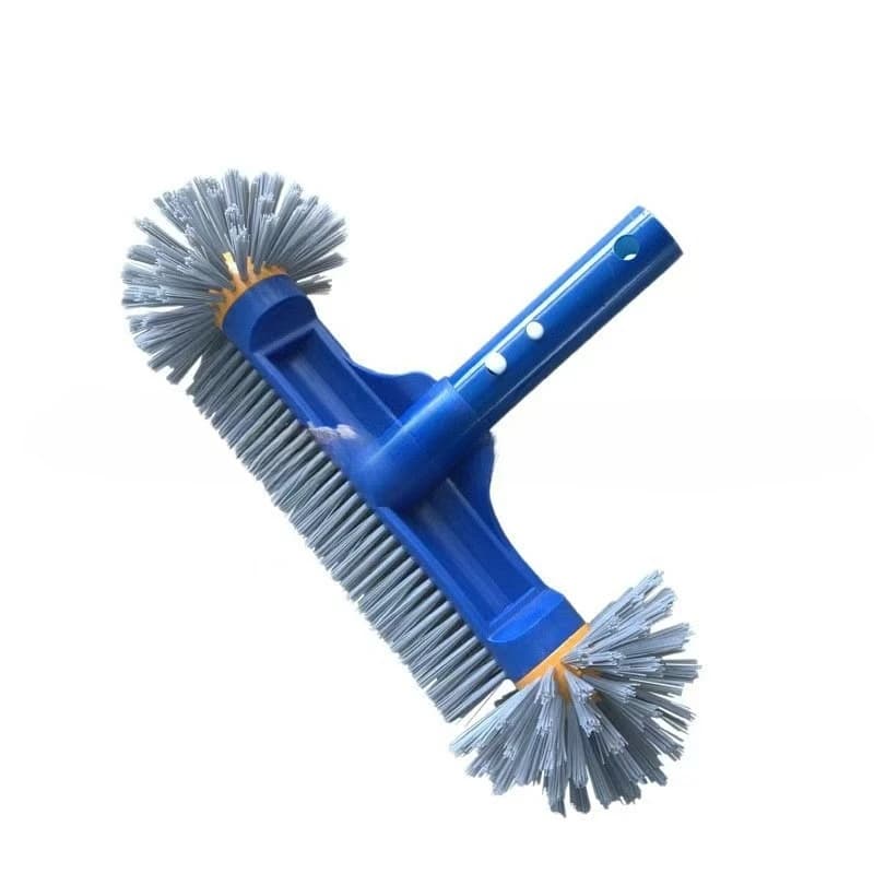 Pool, Pool Cleaning Brush Ball Brush Aluminum Back Universal Handle Pool Cleaning Brush