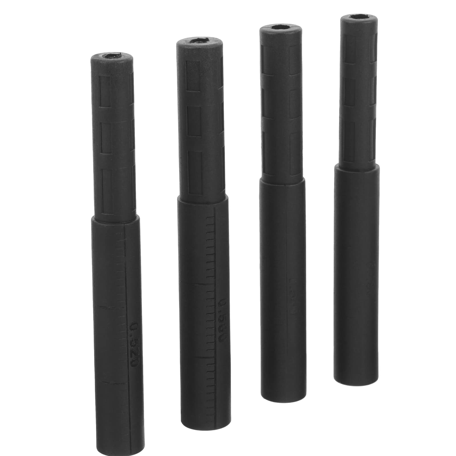 4 Pezzi Estensori per Asta da Golf in Fibra di Carbonio, Universali, Leggeri e Resistenti, Asta Telescopica per Riparazione Mazze da Golf